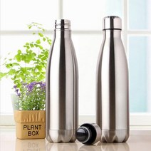 학생 회사원 500ml 핫앤쿨 이중 스텐 베이직 보온병:No1 9304ea, *CNS* 본상품선택