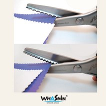 화신 핑킹가위 톱니 물결 / 핀킹 재단 원단, 1, 077베스트 핑킹가위