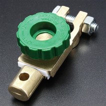 자동차 배터리 링크 구리 터미널 스위치 빠른 차단 분리 절연체 액세서리 드롭 배송, 01 green