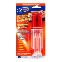 브이텍 주사기 에폭시접착제 노즐형 25ml, 단품