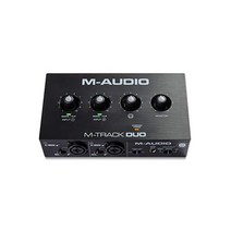 M-Audio M-Track 듀오 USB 오디오 인터페이스, 02.2개의 마이크 입력_04.인터페이스 전용