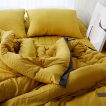 보들보들 부드러운 워싱 마이크로화이버 파인 차렵이불