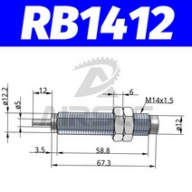 오일펌프 공압 유압 조절식 RB 시리즈 RB0805 캡 RBC1007, 7.RB1412