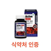 네추럴라이즈 액티브 철분 100캡슐 철분 영양제 철분 보충제 헤모그로빈 비헴철 임산부 철분 청소년 가임기 여성 철분제 캐나다 대용량 영양제 온가족 에너지생성 필수영양소 철분제, 1통, 100캡슐X18개