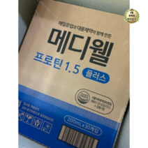메디웰 프로틴 1.5 균형영양식 200ml x 30팩 1개, 12개