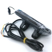 EVfitting 간단한 전기 자전거 LCD 디스플레이 속도 측정기 및 배터리 상태 표시기 액세서리