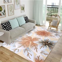 인테리어러그 꽃무늬카페트 플라워패턴 거실용