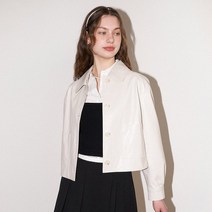 올리브데올리브 [On-line exclusive] 비건레더 블루종 점퍼 OH3XCM146