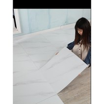 붙이는타일 셀프타일시공 10장 80x80 셀프바닥 접착식타일 테라조 대리석, Y804A 80x80 10장