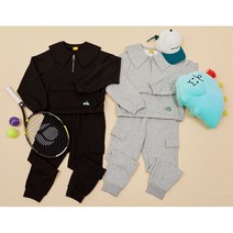 유솔 ULMT22N52 여아 겨울 죠르디 융기모 안감 빅카라 반집업 맨투맨 / 카고조거팬츠 상하세트_강남점 (베스트)