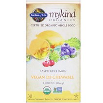 가든오브라이프 비건 비타민D3 오가닉 유기농 스프레이 바닐라맛 1000IU 58m MyKind Organics Vegan D3 Organic Spray, 1개, 기본