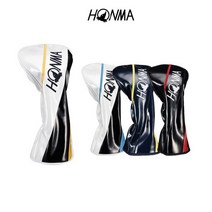 [혼마골프코리아 정품] 혼마 투어 프로 드라이버 헤드커버 [HC12201], 블랙