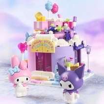 KEEPPLEY 키플리 쿠로미 마이멜로디 동행 카페 중국레고 호환 나노블록 청년K쇼핑