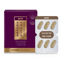 GNM 여성 갱년기에 회화나무열매 / 대두이소플라본 뼈건강 비타민D 셀레늄, 60정, 1개
