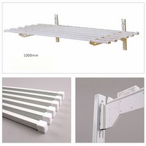 [KT알파쇼핑]가정집 모텔 욕실 다용도실 베란다 선반 택 1000mm, 단일상품_W6A91D1