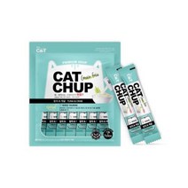바이캣 캣찹 고양이간식 참치 7p, 참치 + 게살 혼합맛, 3개입