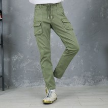 변필남 남자 카모 밴딩 융기모 바지 밀리터리 카고 팬츠 2컬러