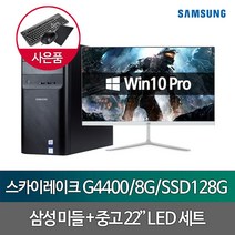DB400T7B 펜티엄G4400 8G SSD128GB + 22인치, 단품, 단품
