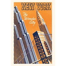 (영문도서) Vintage Journal New York City Skyline Paperback, Found Image Press, English, 9781680819892