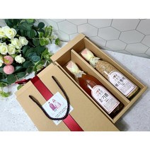 [답례품]참기름+통깨 / 들기름+통깨350ml 2구 대용량 선물세트 중국산 특A 결혼 돌 각종모임, 참기름350+통깨