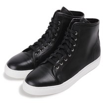 RHJ-54-56 남자 하이탑 남자 스니커즈 수제화 남성부츠 반부츠 소가죽 국내제작