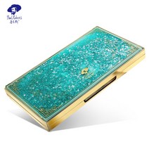 폴 루벤스 솔리드 수채화 물감 세트 24 가지 비비드 컬러 샤이니 퀵샌드 팔레트 여행용 휴대용 스케치 안료 미술 용품, [02] 24 Color Green