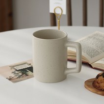 꿈꾸는키친 모던 데일리 머그컵 350ml, 2개, 베이지