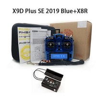 FrSky Taranis X9D Plus SE 2019 액세스 M9 홀 센서 짐벌 PARA 무선 트레이너 fFunction 포함 2.4GHz 24CH, Corbon Blue Set 2