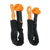 car recovery ring 41000 lbs winch soft shackle recovery ring kits truck atv winch rope hauls for, o-2pcs