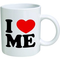 I LOVE ME Mug Cup - 11 ounces, 1