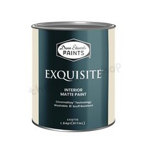 던에드워드 고강도 오염방지 세라믹 무광 페인트 익스퀴짓 1QT, 색상 직접기재(예:DEW380 화이트)