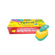 종이나라 모양펀치세트(특대)4개입/펀치/만들기재료/미술/준비물