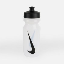 나이키 스우시 빅마우스 624mg 스포츠물병 AC4413-968, 투명-블랙, 22oz-624mg