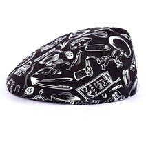 뉴타임즈14 위생모자 주방장 모자모자흰버섯모자식품공장 주방식사의 주방비프솜부뚜껑 녀성가정용가정 ST08 A17, 1개, 07 DC