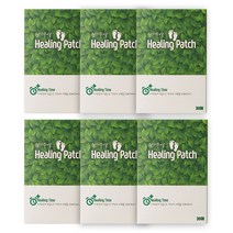 원기수액 힐링패치 목초 수액 휴족 패치 발바닥패치 30매, 6개, 30개입