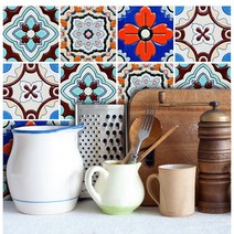 비텐 북유럽 타일시트지 10종 15x15 20x20 사이즈, 04.터키