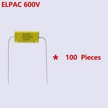 【Usa】 지널 Elpac/CDE/SBE 225P 473K 0.047 미크로포맷 일렉트릭 기타 용 빈티지 오렌지 톤 캡 (커패시터), ELPAC 100 Pieces