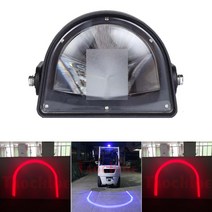 중장비 안전등 경고등 사고방지 E9 Emark LED 지게차 테일 라이트 U 모양 안전 영역 경고 표시등 10V-80V, 01 Blue_02 40W