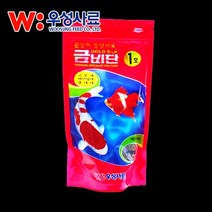 우성 금비단 1호 금붕어 비단잉어 부상성 사료 120g