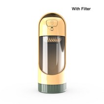 밥주는기계 사료공급기 배식기 고양이 강아지 급식기 급수기 휴대용 물병 대형 개 그릇 물 디스펜서 야외 병, 옵션12 R With Filter Y