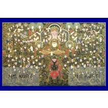 불교 호법신 불화 법당 104위 신중 탱화 종교 큐빅 그림 만들기 구슬자수 보석십자수 재료, 130x200cm 전체 원형 큐빅