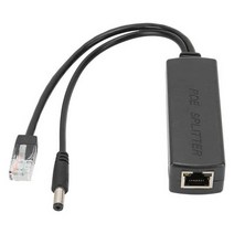 POE인젝터 GIGA-S 아이피타임iptime poe 인젝터 giga-s48V 12V POE 분배기 방수 어댑터 케이블 전원 공급, 05 1pc 48V to 12V black