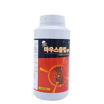 식당 전원주택 식품공장 쥐퇴치 쥐약 살서제 쥐끈끈이 유인제 먹이제 마우스 올킬 500g, 1개