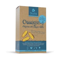테스타 Testa 오메가 3 알게 오일 DHA 250mg EPA 125mg 미국 오메가 쓰리 추천 60소프트겔