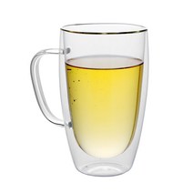 롬브스 홈카페컵 아이스커피잔 이중 내열 유리컵 인쇄, 본상품