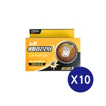 대길 노런 왕파리 끈끈이 5매입X10개 총50매 강력한 파리잡이 파리트랩 파리스티커, 10개
