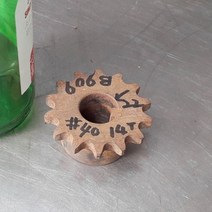 B909 체인기어 스프라켓 40번 14T 축경22