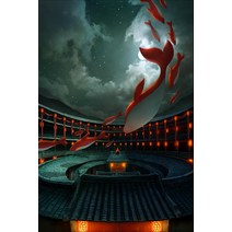 퍼즐10000피스 상서 잉어 고양이와 나무재질 5000조각 성인 퍼즐 1000지능계발완구 수입 품질, 기본, T23-골드색 대어 5사이즈 500조각 구역분리