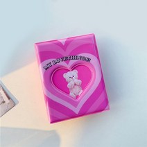 ins colorful lattice photo album 3 inch kpop 아이돌 포토카드 카드 홀더 40 pockets korean star chasing photos co, d3