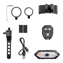 전동킥보드 전기스쿠터 LED 턴 시그널 라이트 리어 테일 나인봇 맥스 G30 전동 스쿠터 무선 원격 제어 USB, 01 MAX G30, MAX G30